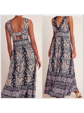 Anthropologie Maeve Giulietta Jersey Dress